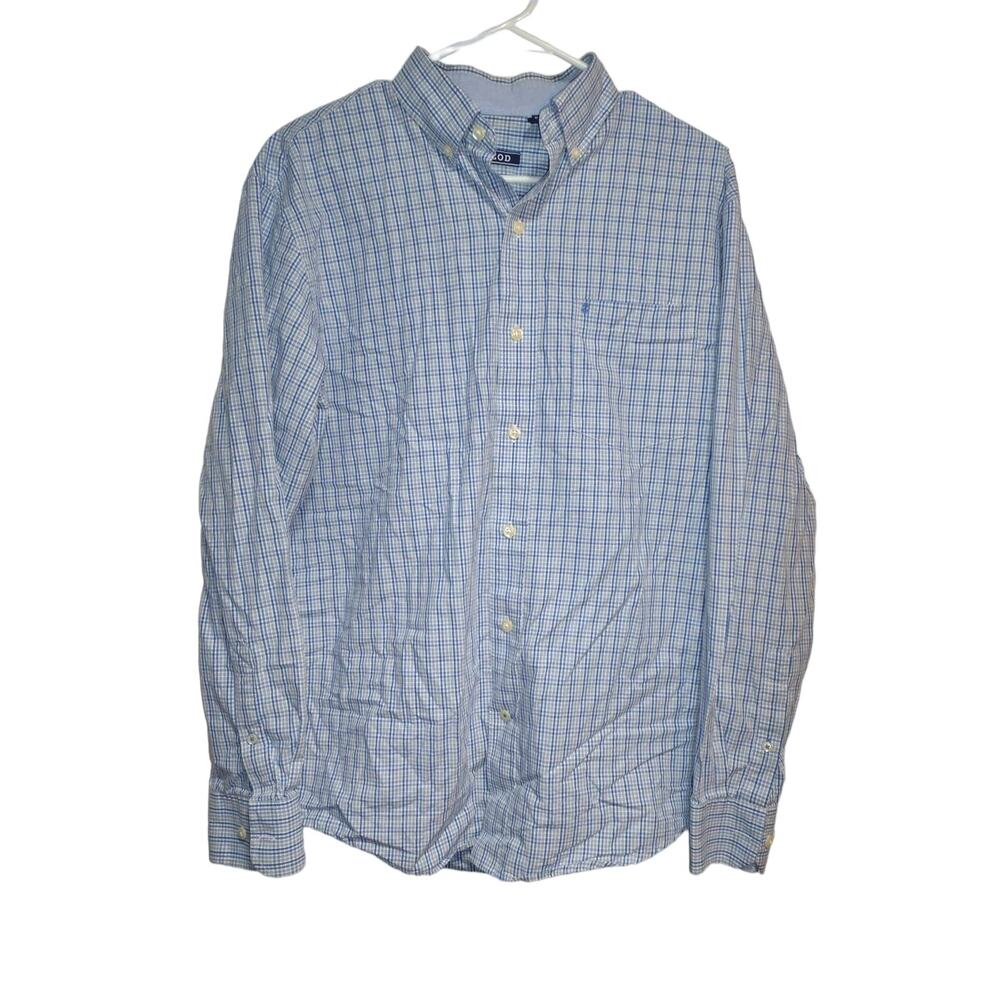 Izod Men's Button Up Shirt Size Medium - Picture 1 of 1
